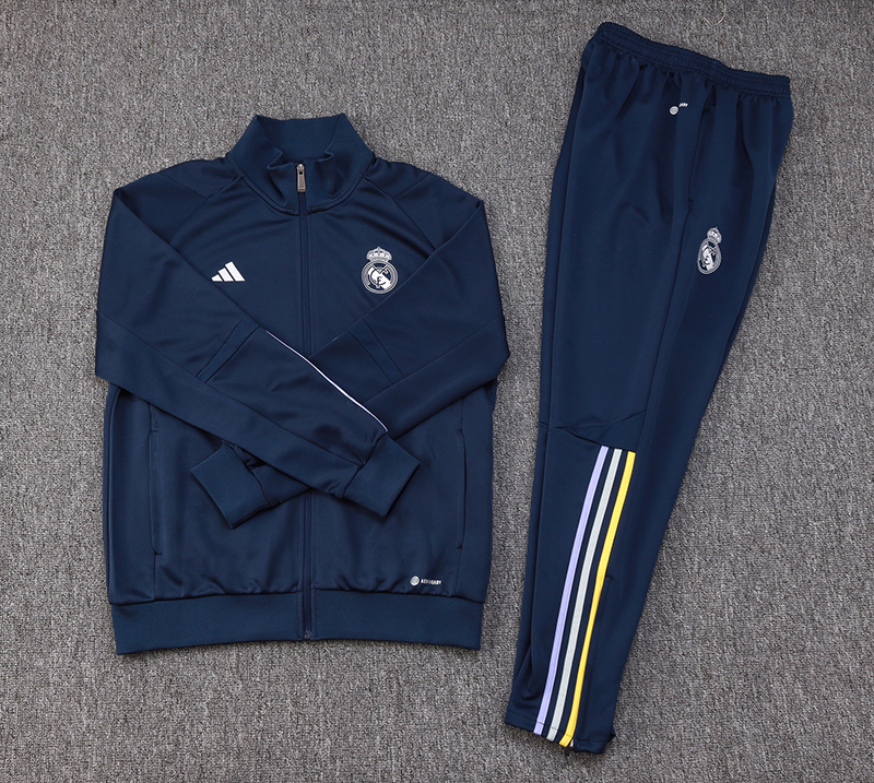 Real Madrid 23-24 Jacket Training Tracksuit - Royal Blue